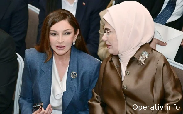 Mehriban Əliyeva Antalya Forumundan görüntülər paylaşdı - VİDEO