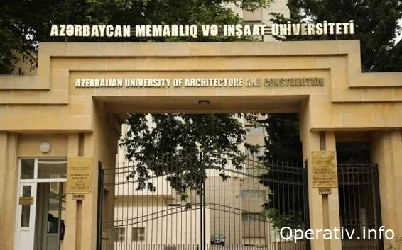 Azərbaycan Memarlıq və İnşaat Universitetində yanğın hadisəsi baş verib