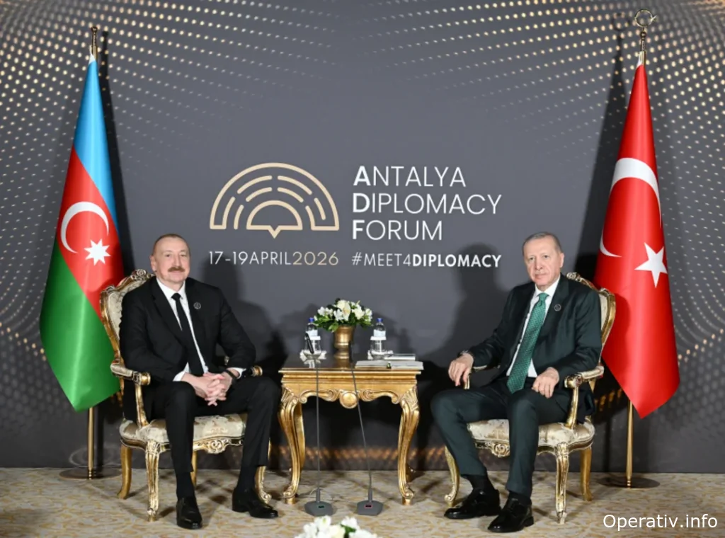 Antalyada İlham Əliyevlə Rəcəb Tayyib Ərdoğanın görüşü keçirilib - FOTO