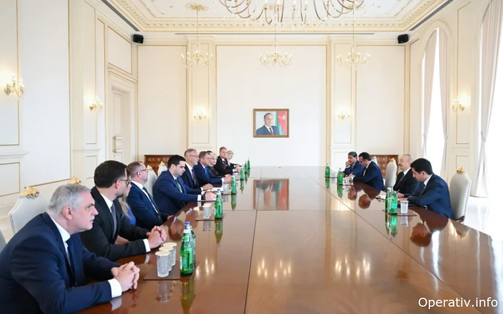 Prezident Rixard Raşini qəbul etdi - FOTOLAR